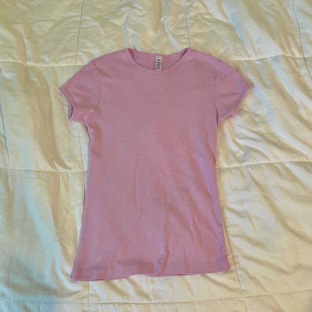 bella lilac baby tee